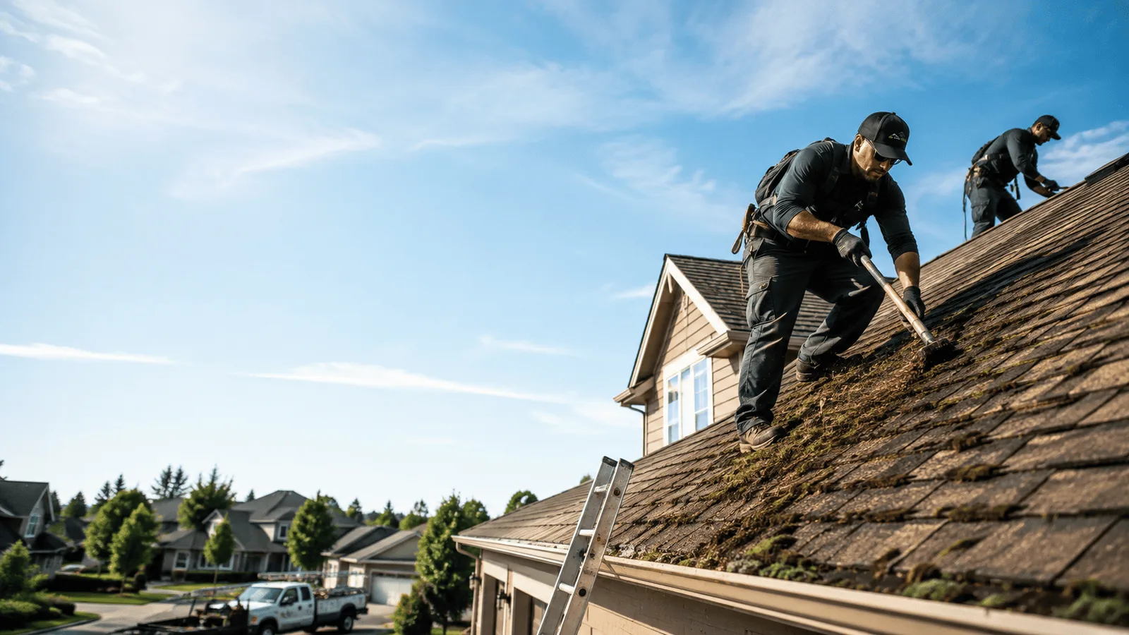 Roof Moss Removal in Baker, WV near me